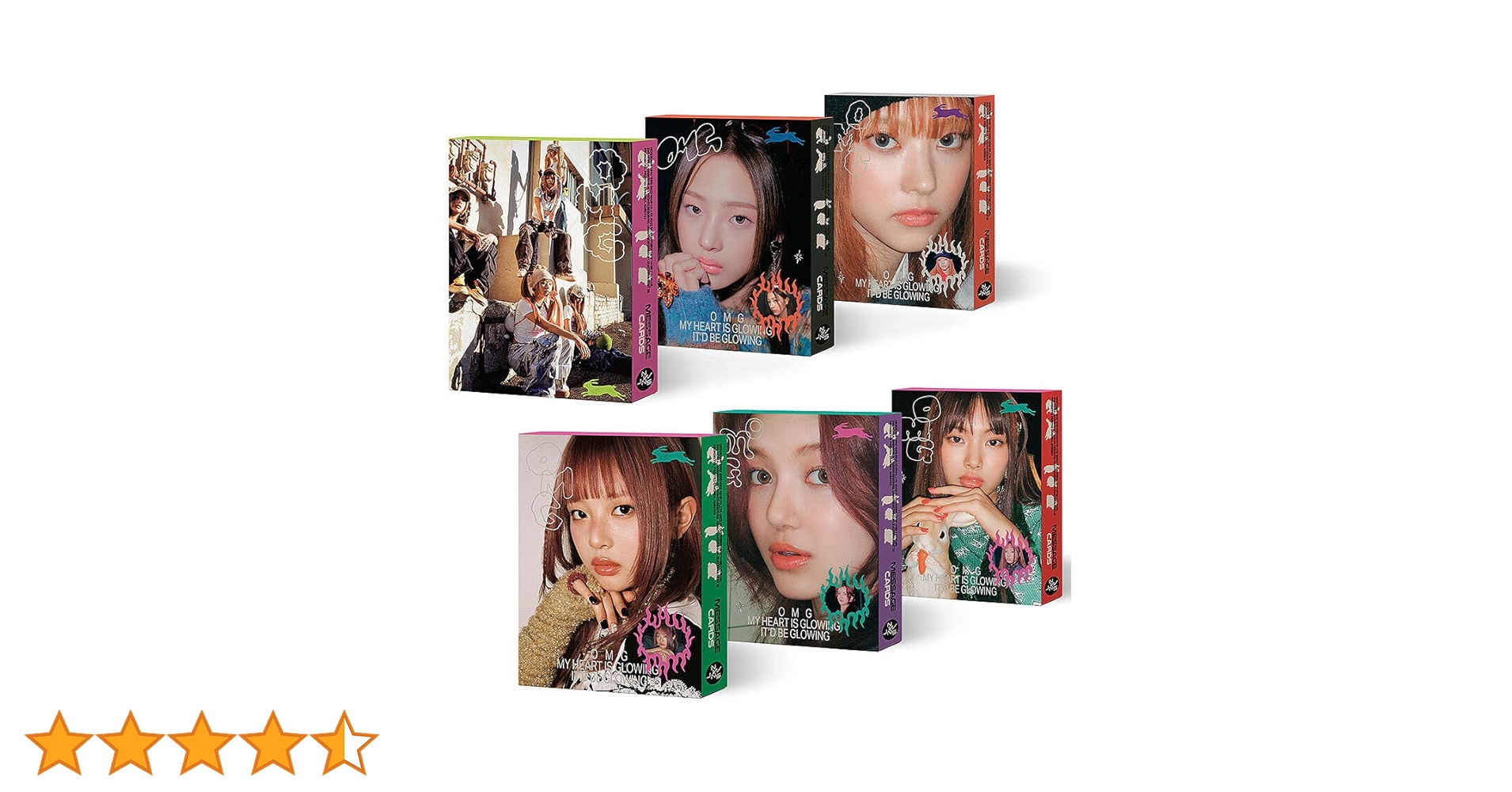 Amazon.co.jp: NEWJEANS OMG 1st Winter Single Album ( MESSAGE CARD